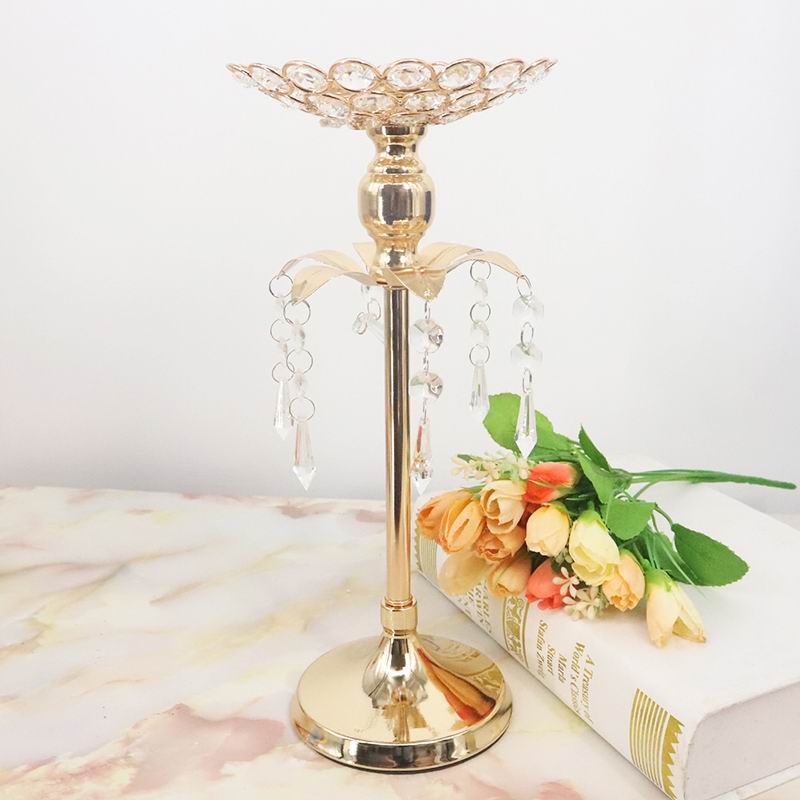 Multi-Sized Gold Table Candle Holder