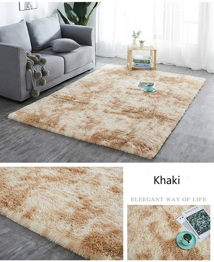 Marble Plush Floor Mat