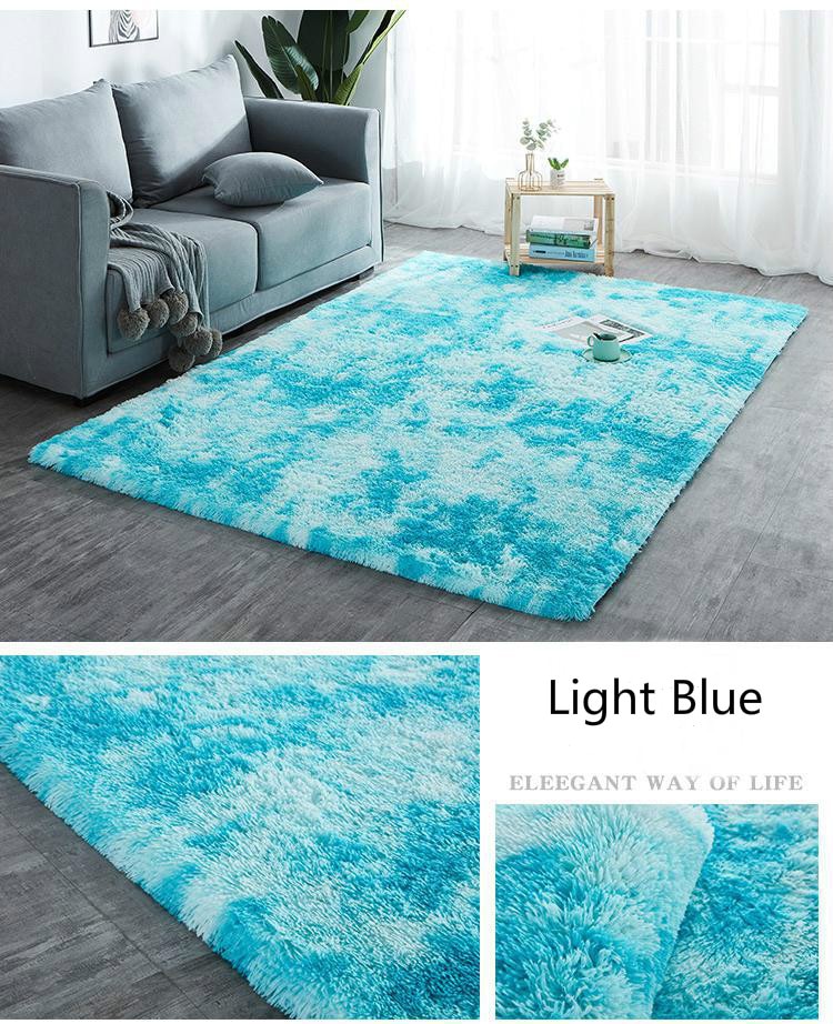 Marble Plush Floor Mat