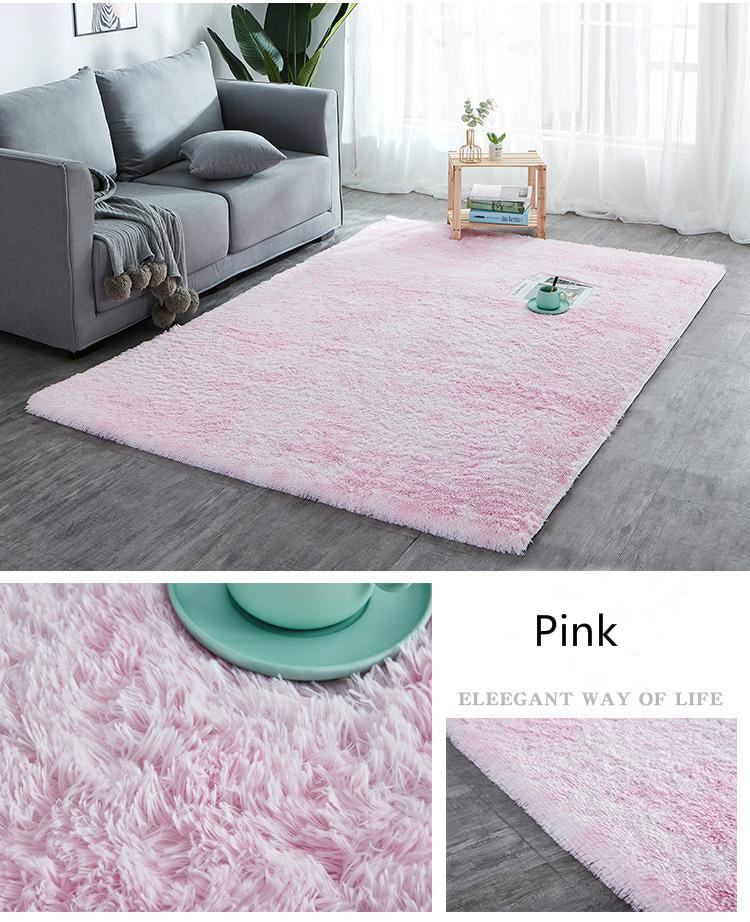 Marble Plush Floor Mat