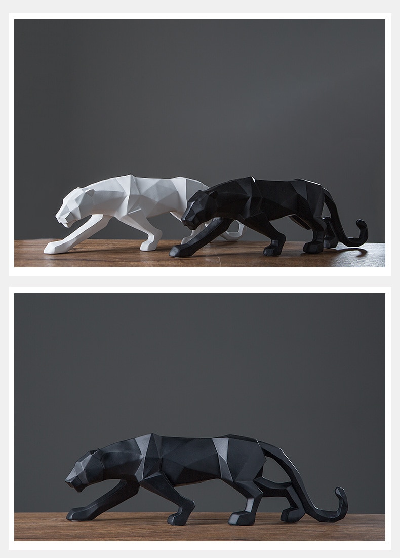 Leopard Shape Statue for Decoration