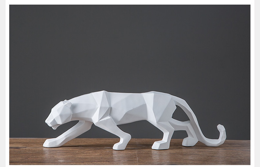 Leopard Shape Statue for Decoration