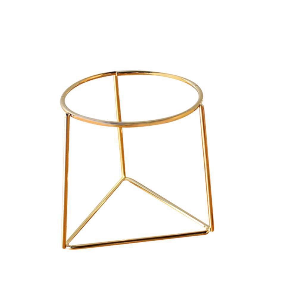 Geometric Metal Pot Rack